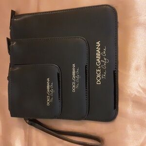 Dolce & Gabbana The One Black Patent Wristlet Set